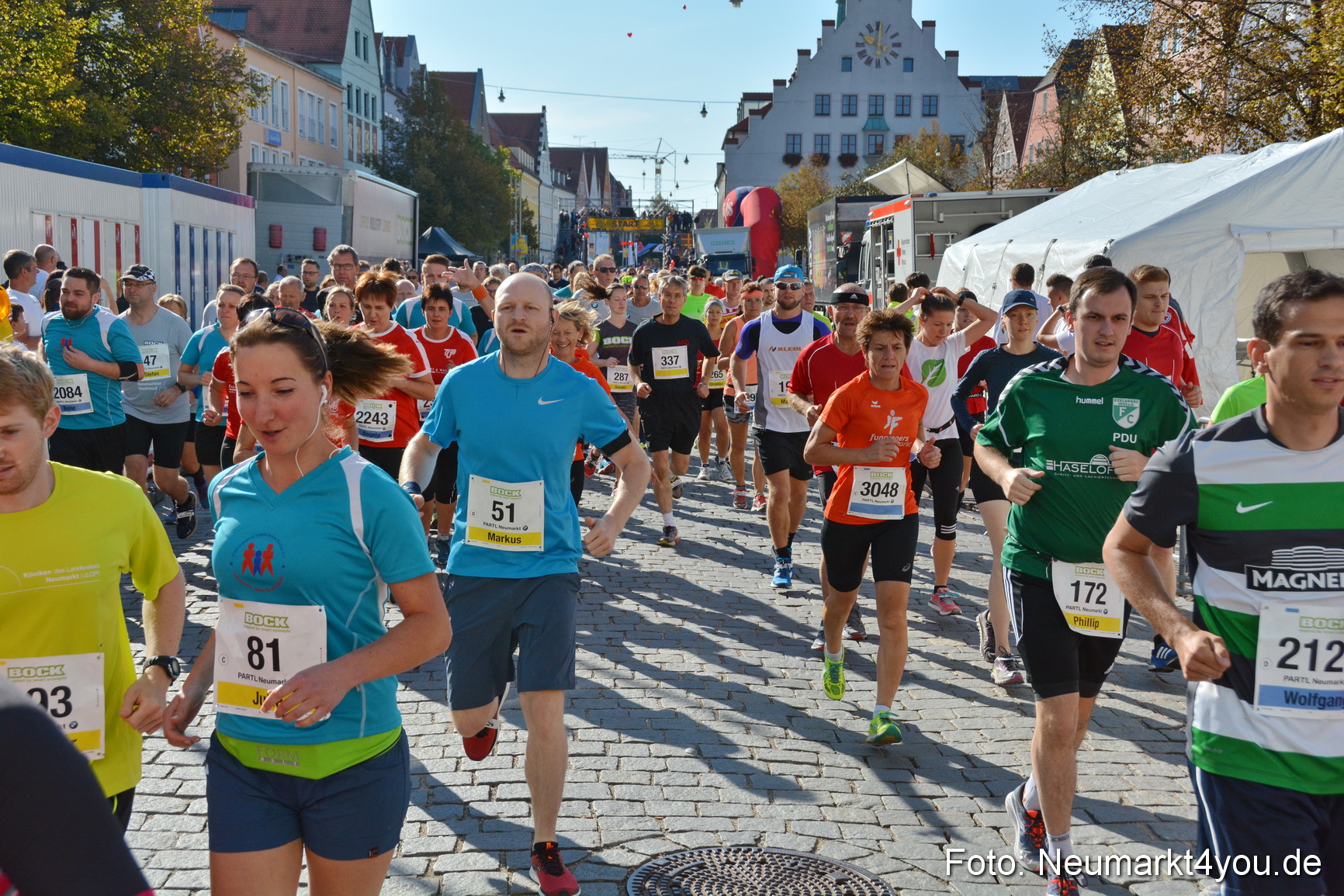 Unterer Markt Stadtlauf Neumarkt 2018 0115